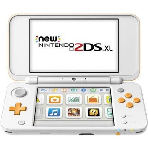 Refurbished Nintendo 2DS XL - HDD 4 GB - Wit/Oranje Tweedehands