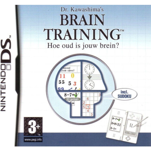 Nintendo - Dr. Kawashima's Brain Training - Puzzel en Educatie - Inclusief Sudoku
