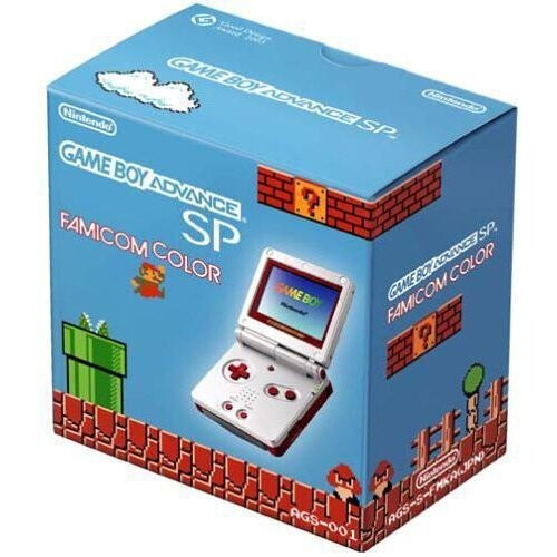 Refurbished Nintendo Game Boy Advance SP : Famicom Edition - Wit/Rood Tweedehands