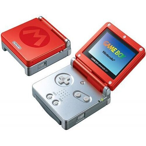 Refurbished Nintendo Game Boy Advance SP - Rood/Grijs Tweedehands