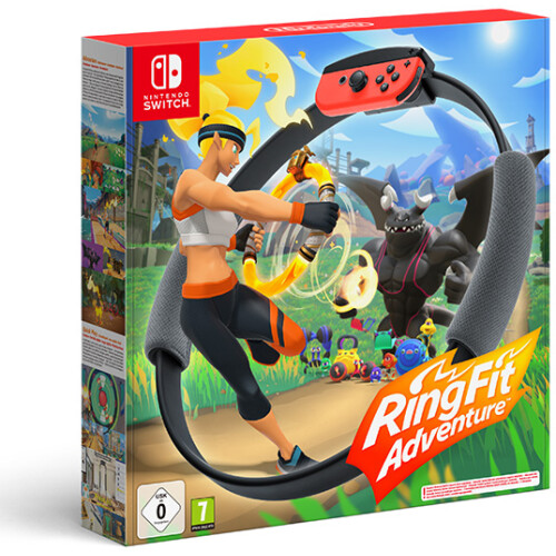 Nintendo Ring Fit Adventure - Switch - Fitnessgame met Ring-Con en beenband