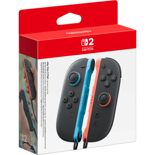Nintendo Switch 2 - Joy-Con Paar - Draadloos - Neon Rood Blauw Tweedehands