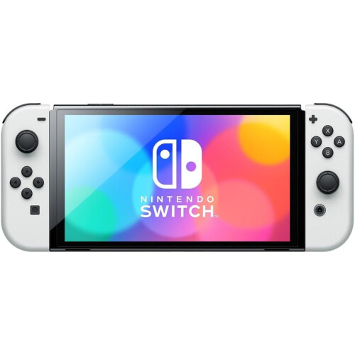 Nintendo Switch OLED - 64 GB - Wit/Wit Tweedehands