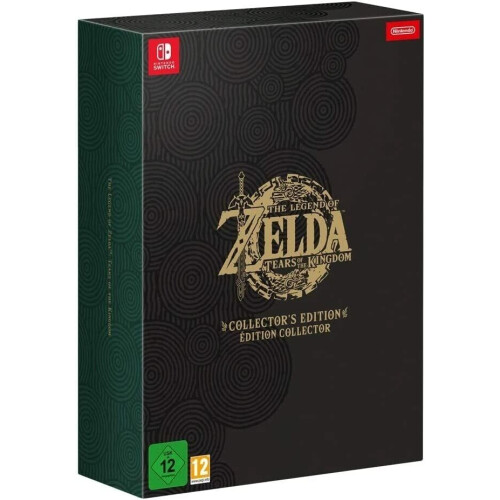 Nintendo - The Legend of Zelda: Tears of the Kingdom - Collectors Edition - Gamecard Artbook Steelbook Poster Speldjes