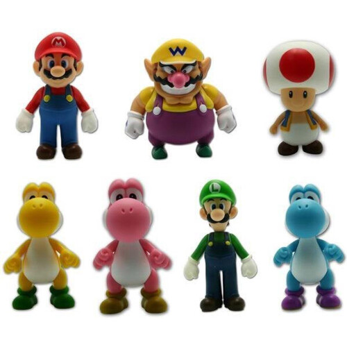 Nintendo - Vinyl Figures Assortment Wave 2 - Yoshi Geel (12 stuks) Tweedehands