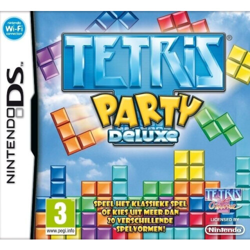 Nintendo - Wii Tetris Party Deluxe - Puzzelgame - (2010) Tweedehands