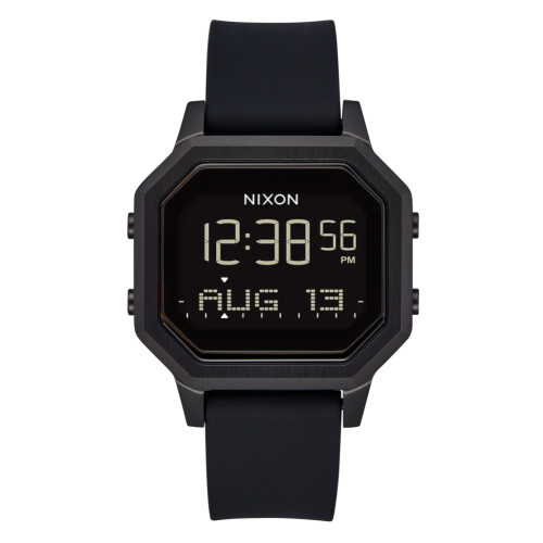 Nixon Siren SS - Digitaal Horloge - Waterdicht - All Black