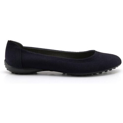Noah dames vegan Flats Mia Suede - Nightblue Tweedehands