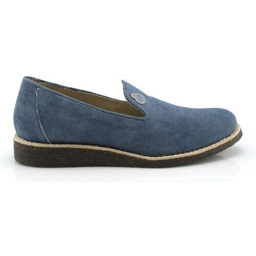 Noah dames vegan Mocassin Donata - Blue Tweedehands