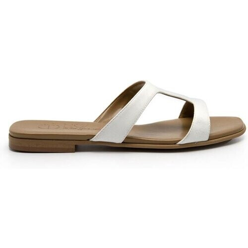 Noah dames vegan Open Sandal Letizia Suede - White Tweedehands