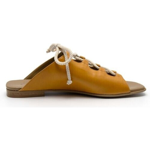 Noah dames vegan Sandal Virginia Nappa - Ochre Tweedehands