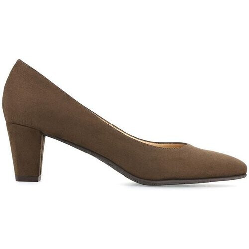 Noah dames vegan Viola Pumps - Brown Tweedehands