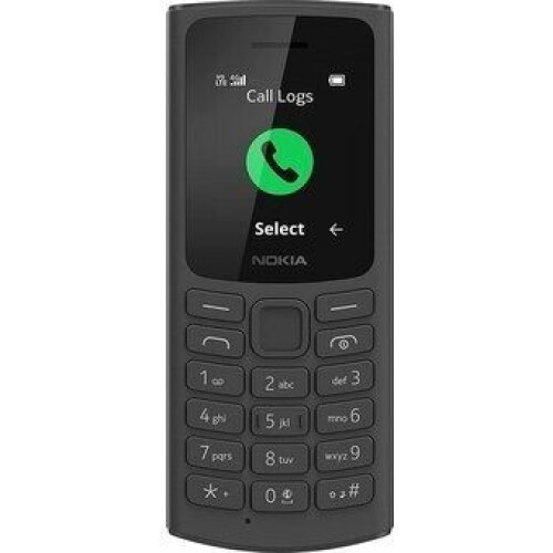 Nokia 105 (2021) - Mobiele telefoon - 1,8" LCD - Zwart