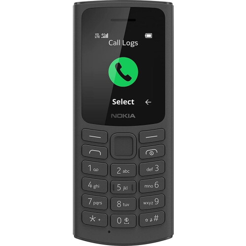 Nokia 105 (2021) - Mobiele telefoon - 4G - Zwart