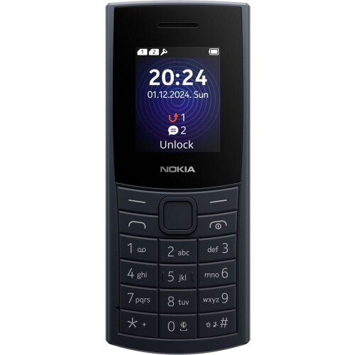 Nokia 110 4G - Basistelefoon - 1,8 inch HD-scherm - Midnight Blue