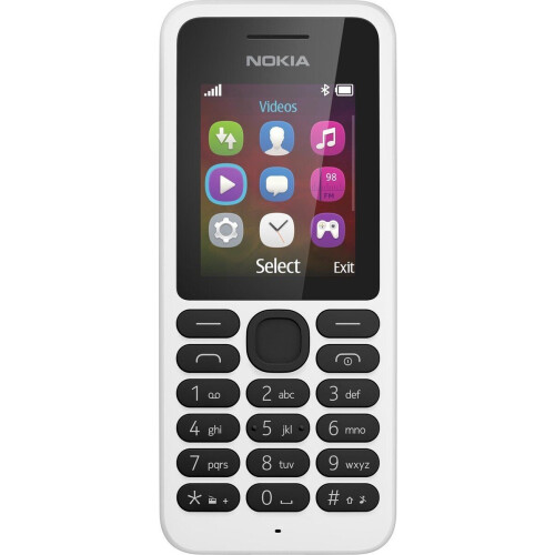 Nokia 130 - Mobiele telefoon - 16 uur video afspelen - Wit Tweedehands