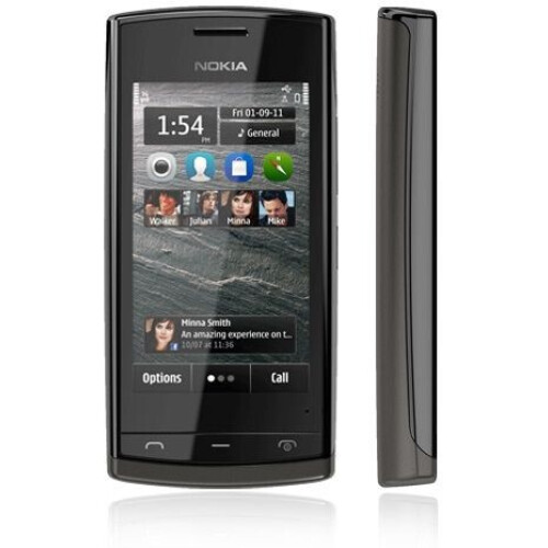 Nokia 500 - Symbian Belle - 3,2"LCD - 2GB opslag - Zwart