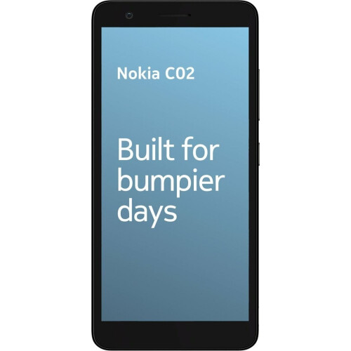 Nokia C02 - Smartphone - Android 12 - 32GB opslag - Grijs Tweedehands