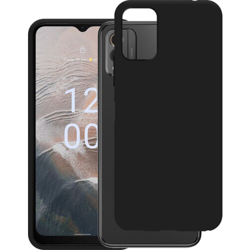 Nokia C32 - Soft TPU Case - Stijlvolle bescherming - Zwart Tweedehands