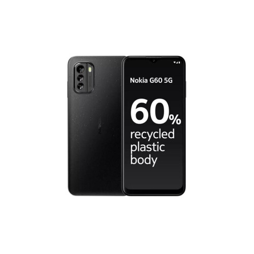Nokia G60 - Zwart - 128 GB - Dubbele fysieke simkaart