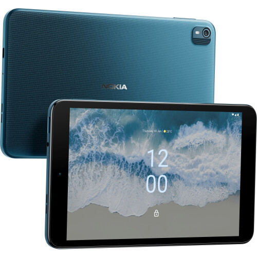 Nokia T10 - Tablet - 8"HD - 3GB RAM - 32GB opslag - Blauw