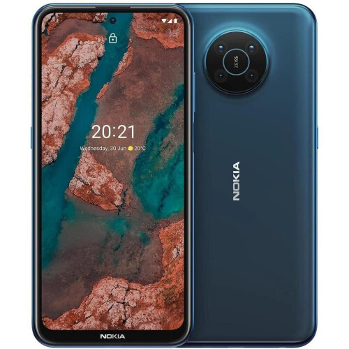 Nokia X20 - Blauw - 128 GB - Dubbele fysieke simkaart Tweedehands