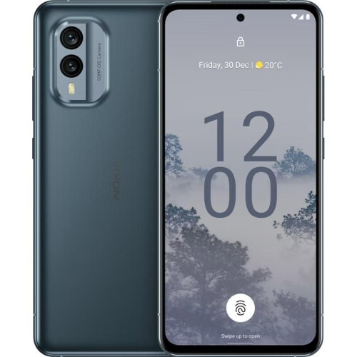 Nokia X30 - Blauw - 256 GB - Dubbele fysieke simkaart