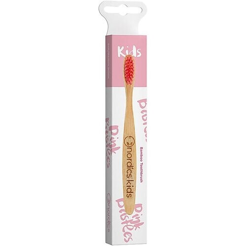 Nordics Bamboo Kids Tandenborstel Roze Tweedehands