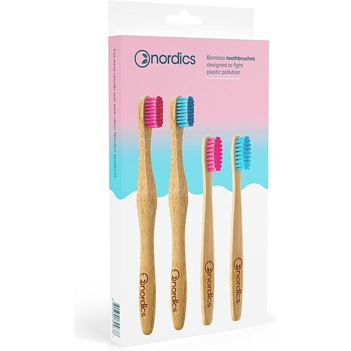 Nordics Bamboo Tandenborstels Family Pack Tweedehands
