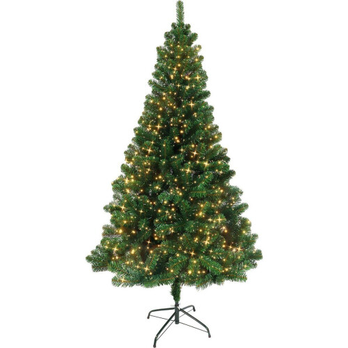 Nordlandia Kunstkerstboom - 210 cm - LED Verlichting 180 lampjes - Groen Tweedehands