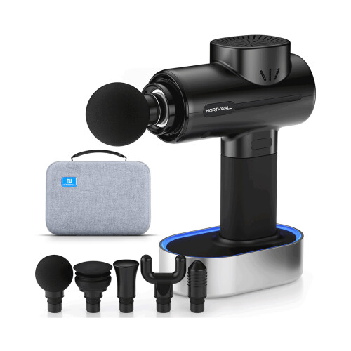 NorthGun Pro - Massage Gun - Krachtige Diepe Spiermassage met Oplaadstation