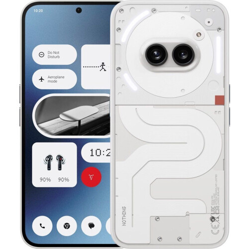 Nothing Phone (2a) - Smartphone - 8GB RAM - 128GB opslag - Wit