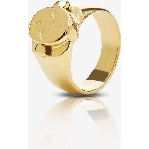 Nouare Jewelry dames vegan Ring Padma 1 Verguld Tweedehands