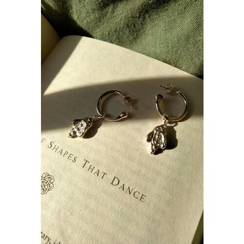 Nouare Jewelry dames vegan Secret Garden Oorbellen Goud