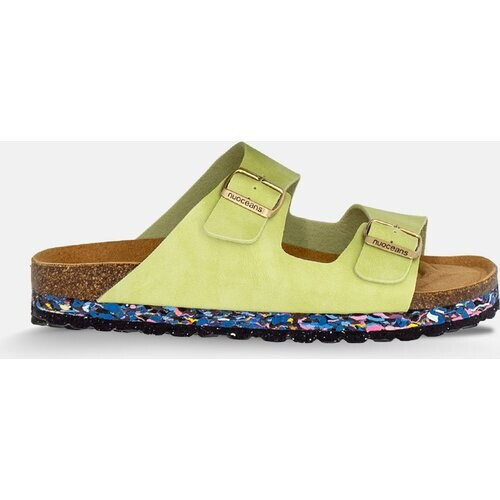 Nuoceans mannen vegan Sandalen Matcha Groen Tweedehands