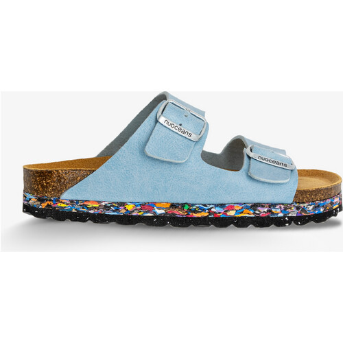 Nuoceans mannen vegan Sandalen Skye Lichtblauw Tweedehands