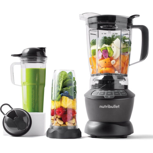 NutriBullet NBF500DG - Blender - 1200 W 1,9 l Zilver