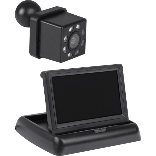 Nuvance - Baby Camera met Monitor - voor Auto - Antislip en Verstelbaar - Autospiegel Baby - Achteruitkijkspiegel Tweedehands