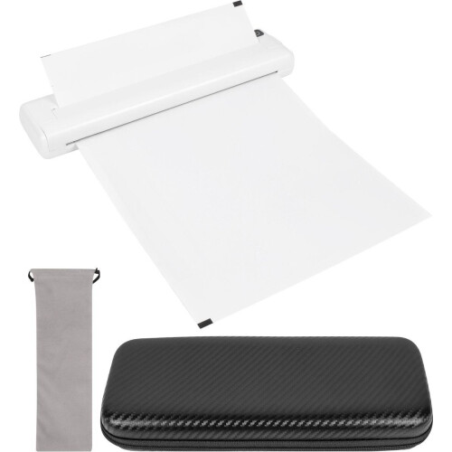 Nuvance - Draadloze Thermische Printer - Bluetooth - A4 - Portable Printer - Geen Inkt Nodig - Onderweg Tweedehands