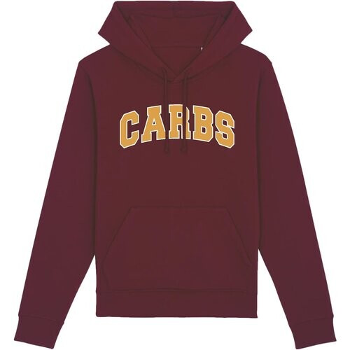 Oat Milk Club dames vegan Hoodie Carbs Bordeaux Rood Tweedehands