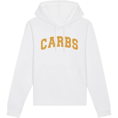 Oat Milk Club dames vegan Hoodie Carbs Wit Tweedehands