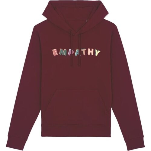 Oat Milk Club dames vegan Hoodie Empathy Bordeaux Tweedehands