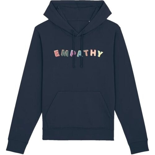 Oat Milk Club dames vegan Hoodie Empathy Donkerblauw Tweedehands