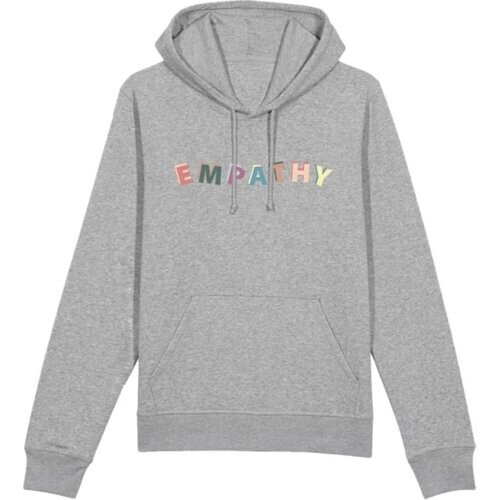 Oat Milk Club dames vegan Hoodie Empathy Grijs Tweedehands