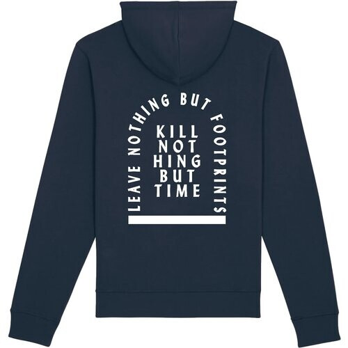 Oat Milk Club dames vegan Hoodie Kill Nothing But Time Navy Tweedehands