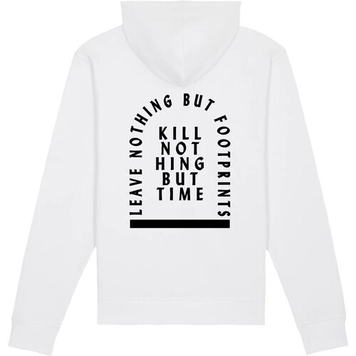 Oat Milk Club dames vegan Hoodie Kill Nothing But Time Wit Tweedehands