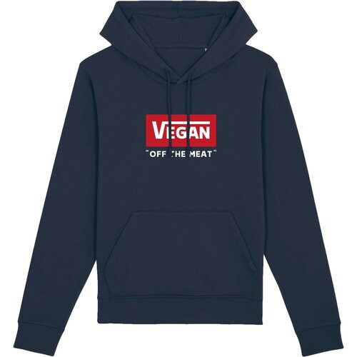 Oat Milk Club dames vegan Hoodie Off The Meat Blauw Tweedehands