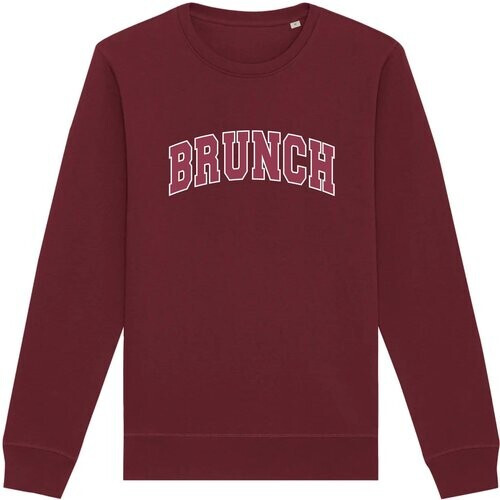 Oat Milk Club dames vegan Sweatshirt Brunch Bordeaux Tweedehands