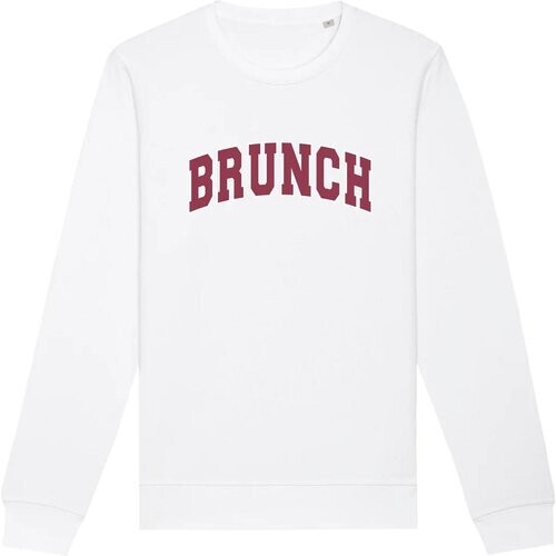 Oat Milk Club dames vegan Sweatshirt Brunch Wit Tweedehands