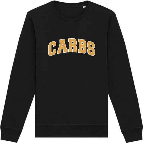 Oat Milk Club dames vegan Sweatshirt Carbs Zwart Tweedehands